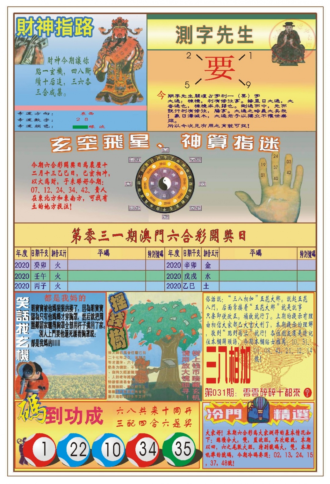 031期(新版)四柱预测B[图]