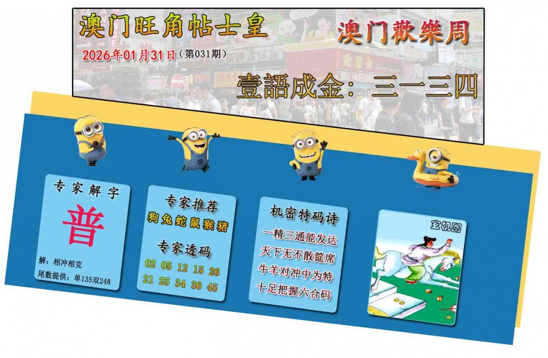 031期旺角贴士皇[图]