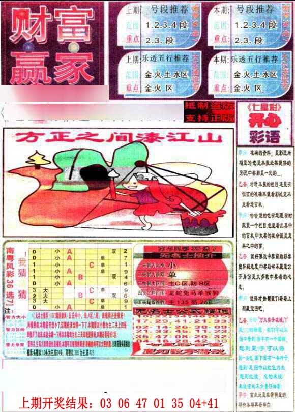 031期七星彩图(高清)[图]