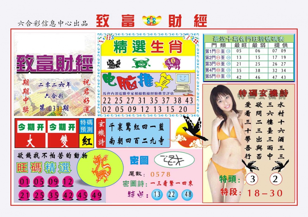 031期致富财经[图]