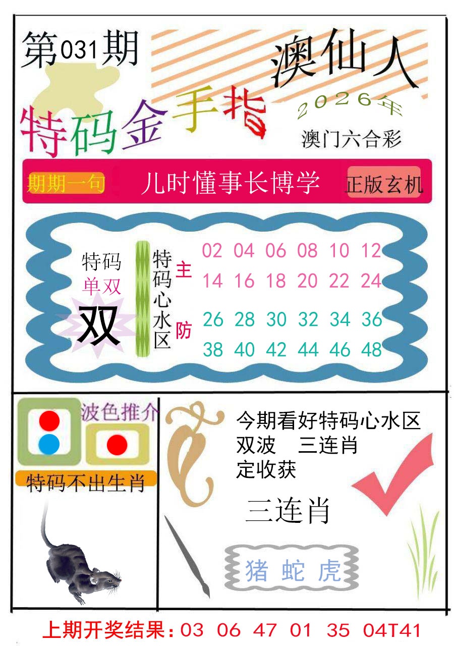 031期特码金手指[图]