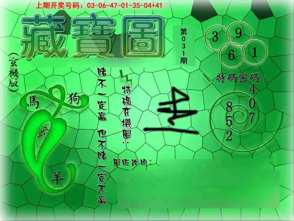 031期九龍玄机报[图]