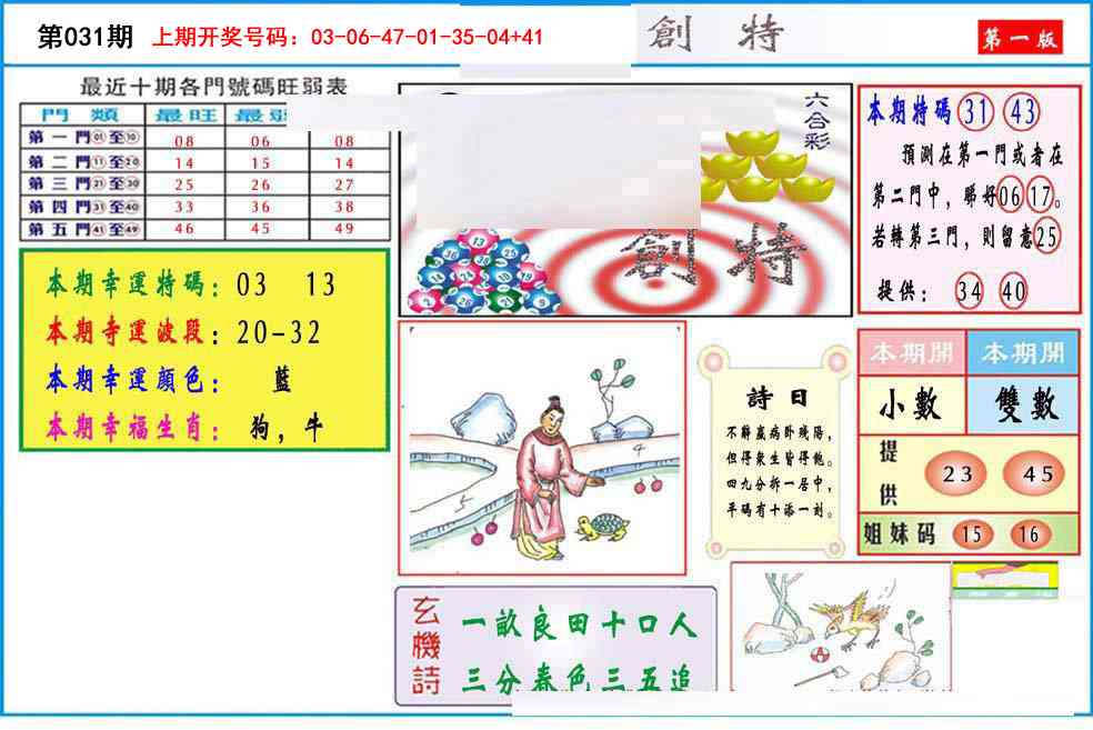 031期九龍创特A(推荐)[图]