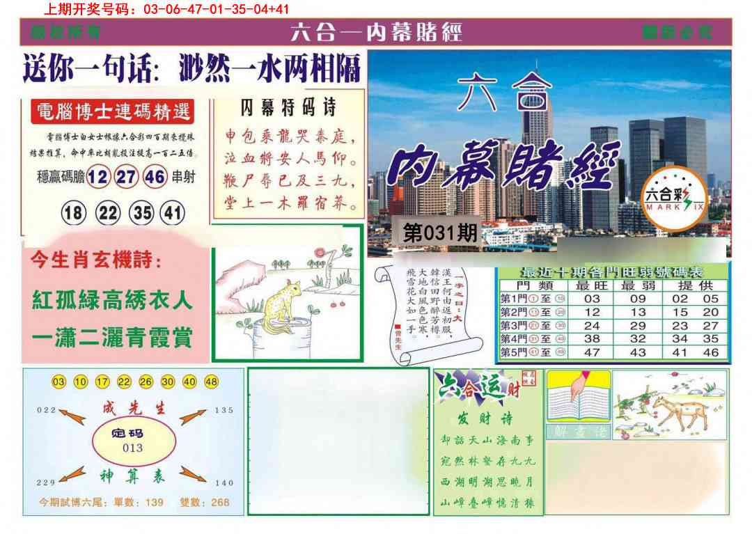 031期内幕赌经[图]