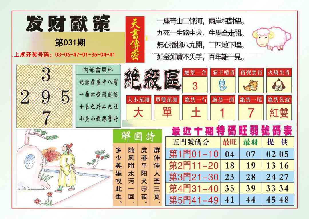 031期发财献策[图]