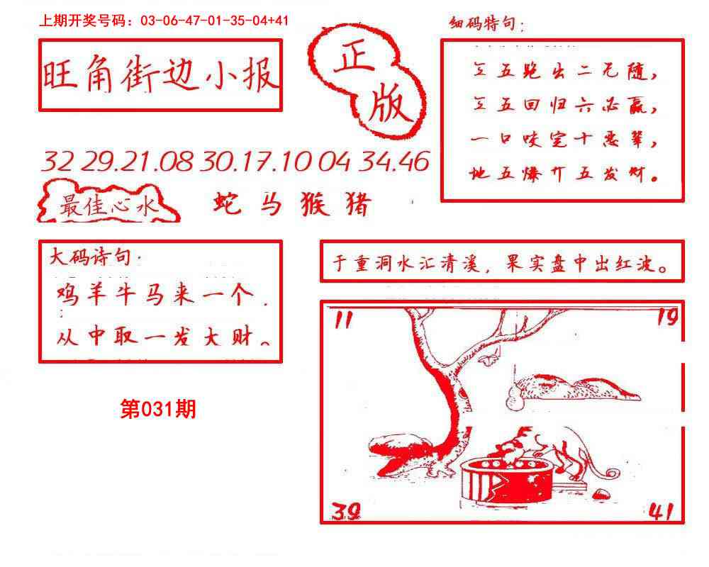 031期旺角街边小报[图]