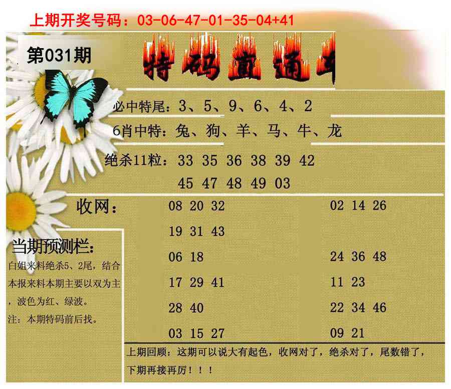 031期特码直通车[图]