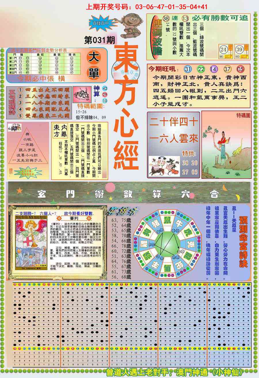 031期(新版)东方心经A[图]